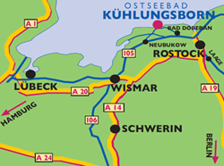 Anfahrt Kühlungsborn